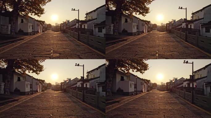 杭州西兴古镇 石板路