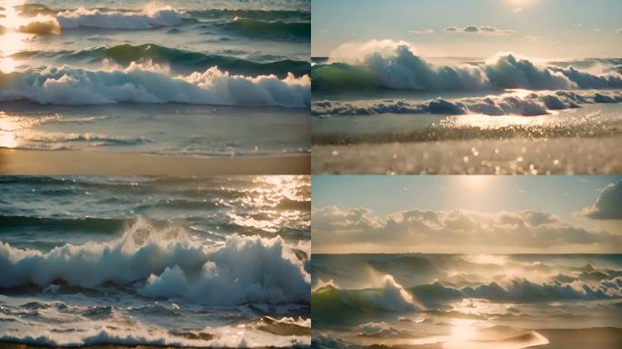 海边海面海浪大海