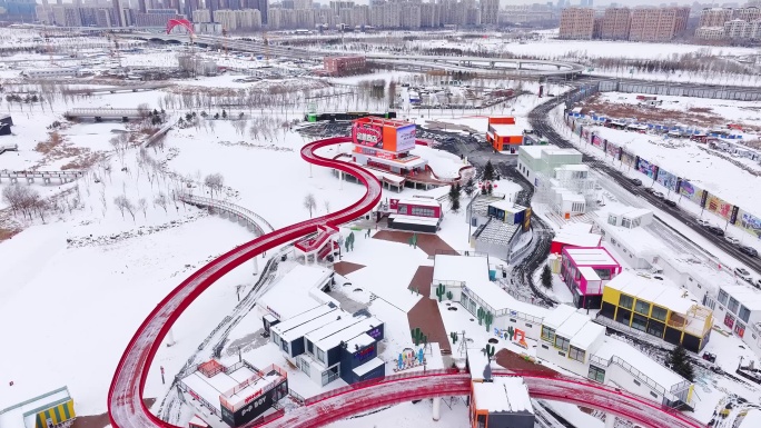 长春雪景