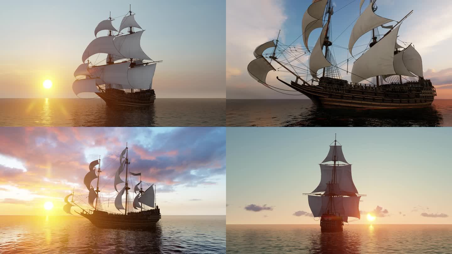 丝路 古船航海 航海