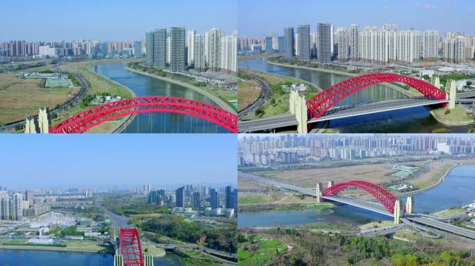 锦江生态带 天府半岛 麓湖水城景区