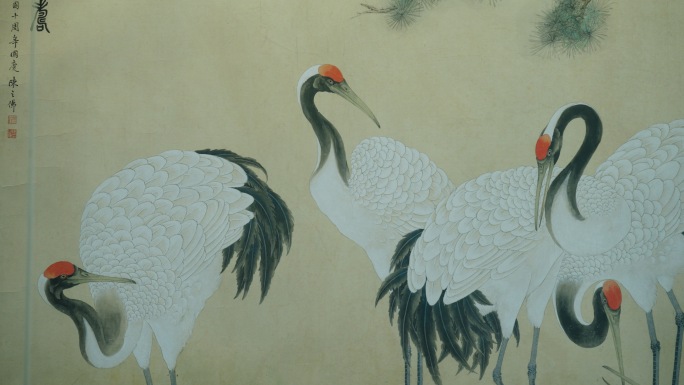 陈之佛 工笔画 国画 画家画展花鸟工笔画