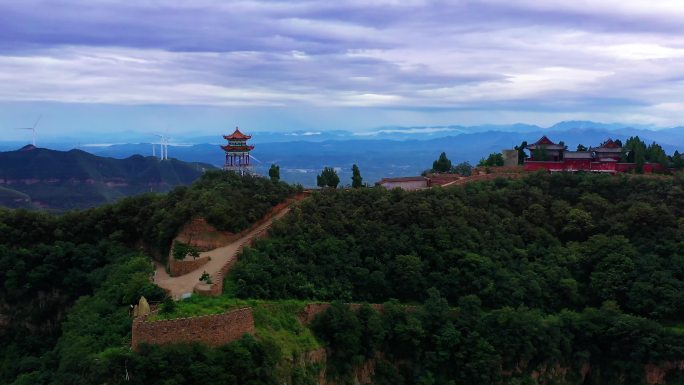 绿水青山山水风景大好河山航拍中国