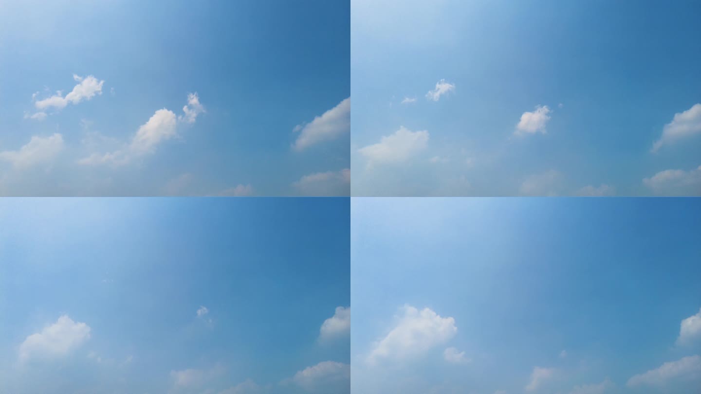 蓝天白云风景视频素材3