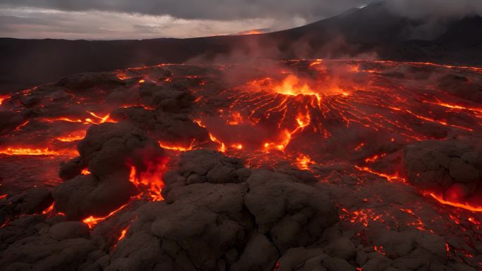 火山岩浆