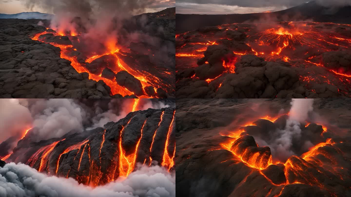 火山岩浆