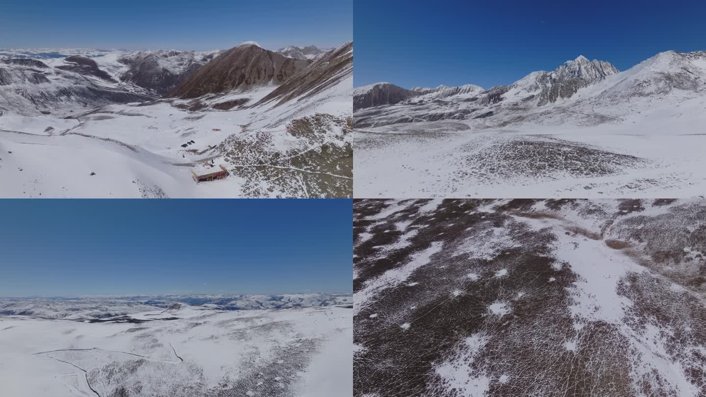 高原冰川雪山