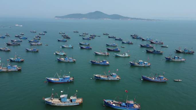 威海海源公园渔船