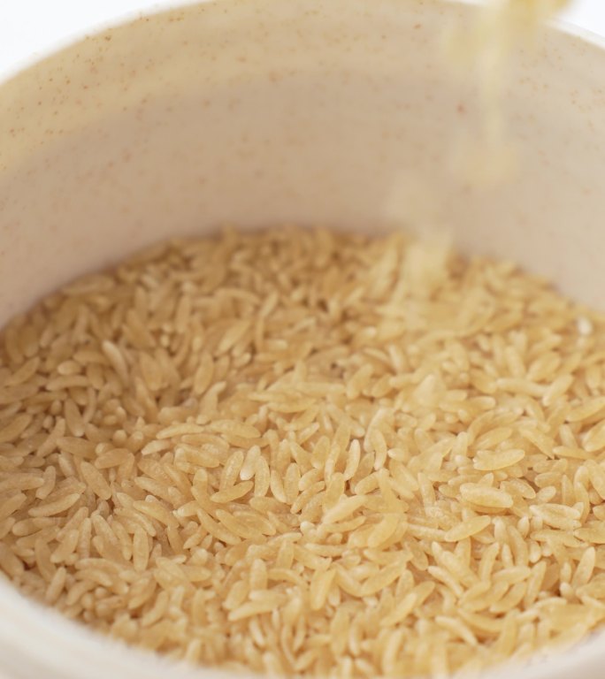 米 碗装 展示 糙米 杂粮