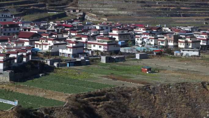 新农村 集中居住区 山区民居