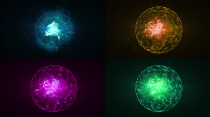 六种炫酷能量球