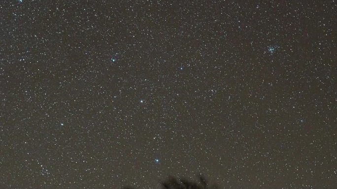 石棉姜火山星空北斗七星