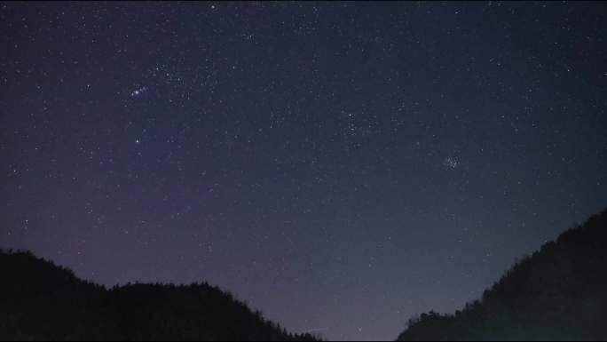 8k超清 星空延时转场