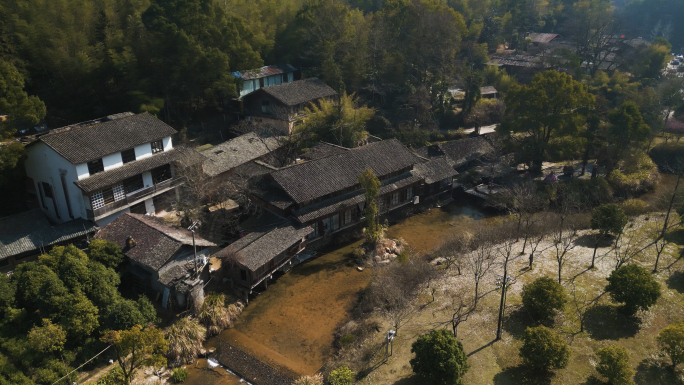 4K航拍江西景德镇三宝国际陶艺村