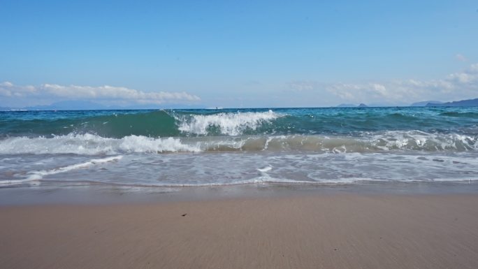 【正版素材】海滩沙滩海边大梅沙2322