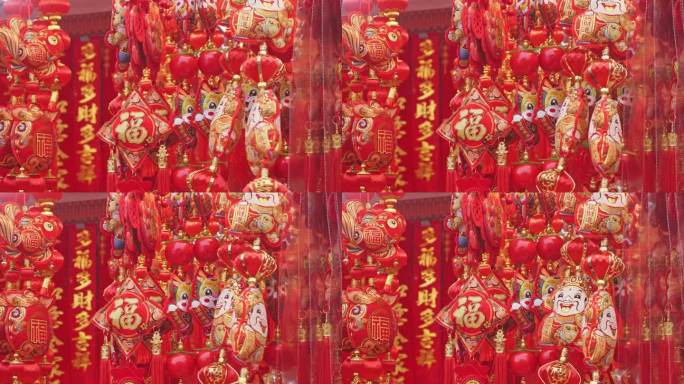 中国春节的节日装饰