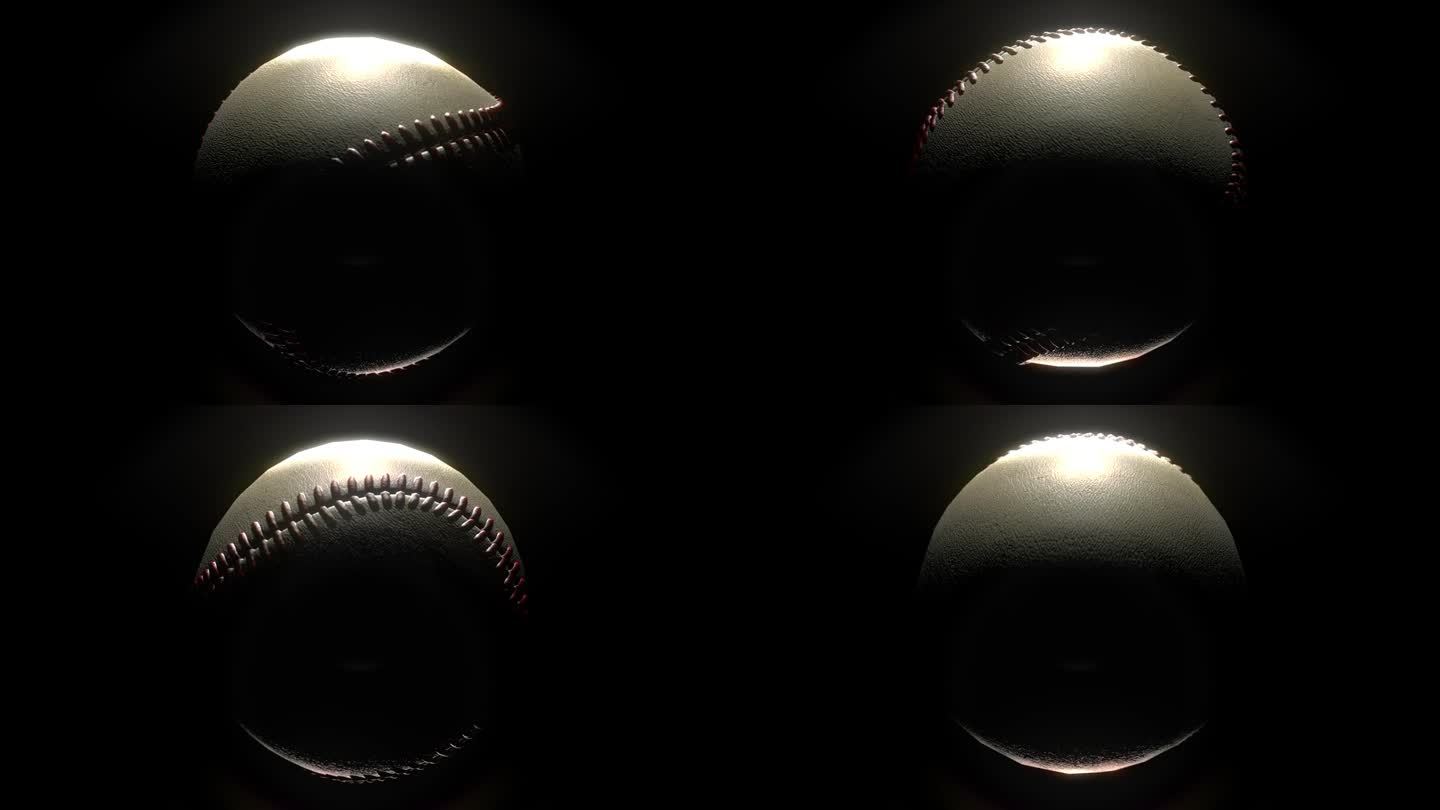 棒球图形史诗照明黑色