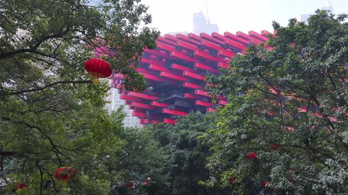 重庆建筑景观 国泰艺术中心