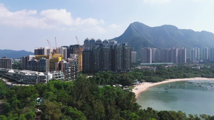 香港马鞍山的居民大厦