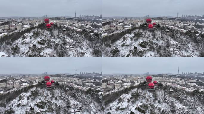 青岛雪景信号山-24