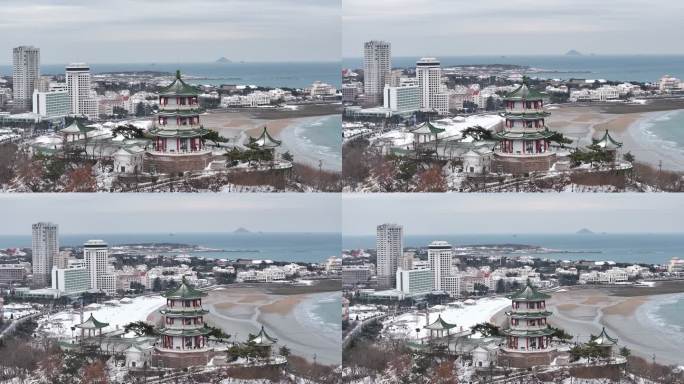 青岛雪景小鱼山-35