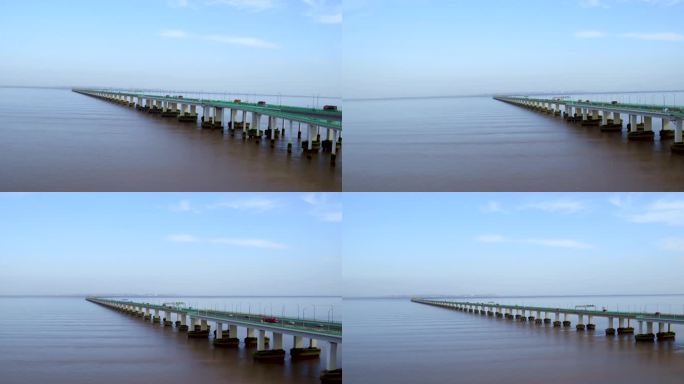 杭州湾跨海大桥4K航拍素材