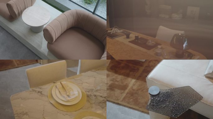 家具 光影  现代 极简 艺术摆件 桌椅