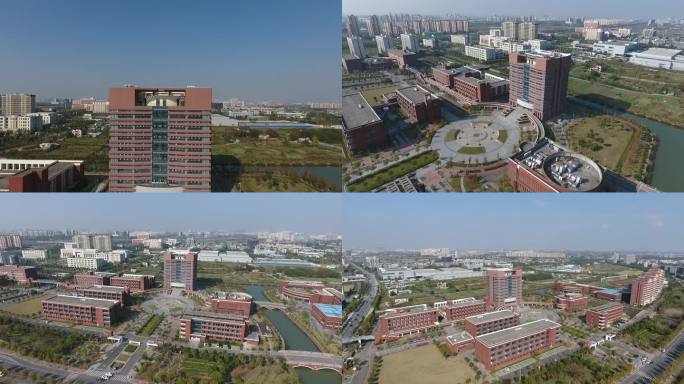 上海健康医学院 周浦医谷 航拍 医学院