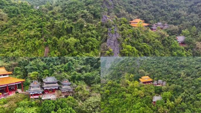 玉林鹿峰山风景区华龙寺