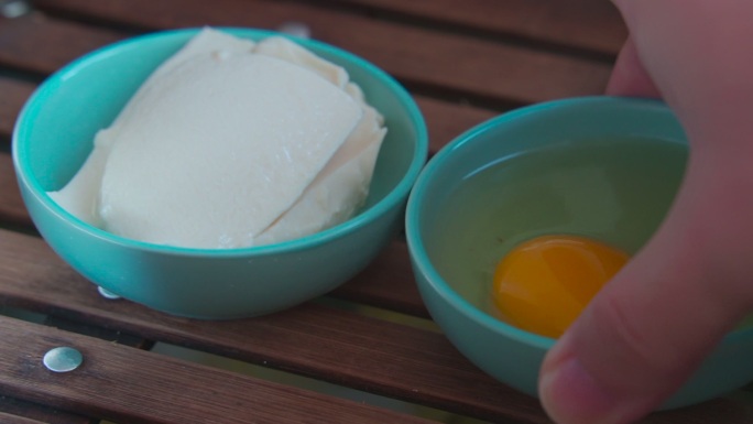 减脂早餐美食制作低卡饮食n内酯豆腐鸡蛋
