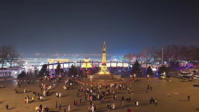 4k合集松花江冰雪娱乐项目宣传片