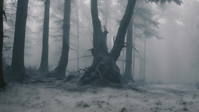 原始丛林迷雾雾气