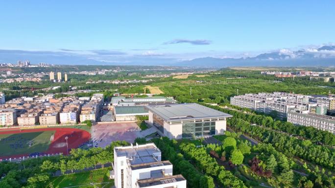 陕西学前师范学院航拍