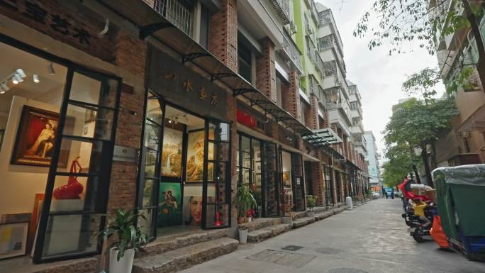 【正版素材】大芬油画村2287