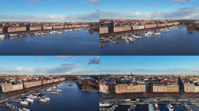 4K瑞典斯德哥尔摩   首都新城