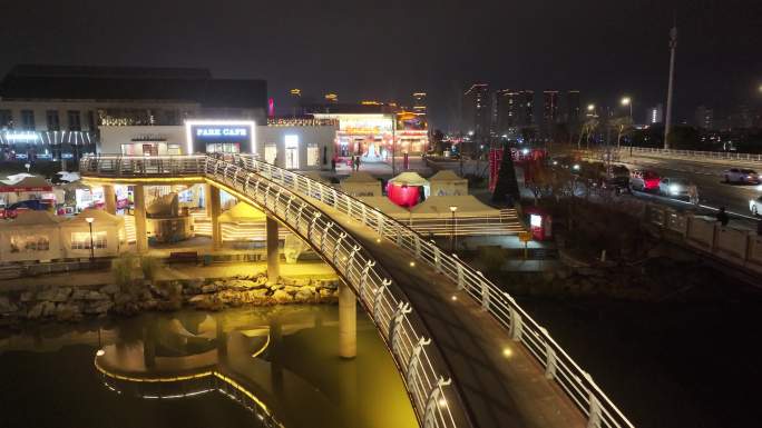 台州温岭九龙湖夜景