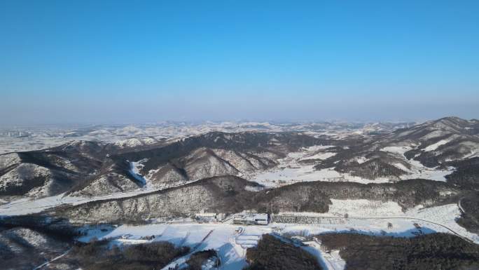 2024东北亚滑雪场 雪道人群 雪场风景
