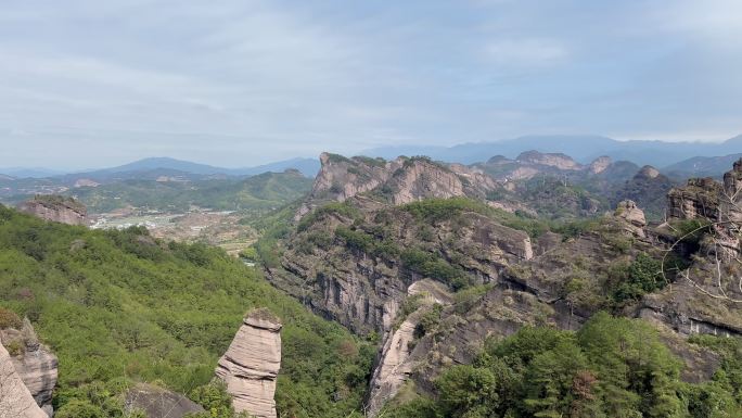 冠豸山风景区 山顶