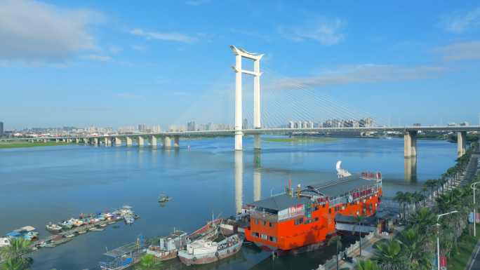 晋江大桥航拍