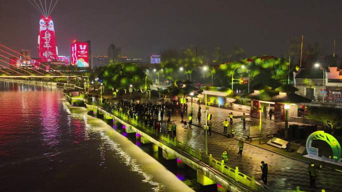 宁波“三江六岸”全新夜景