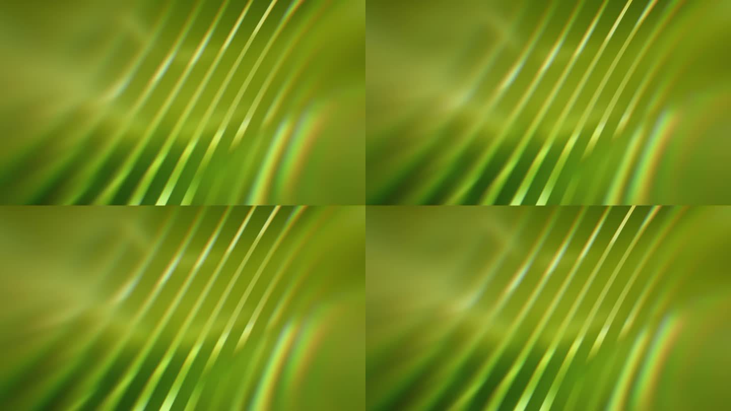 柔绿色背景(Loopable)，概念抽象，干净，美观，柔软，闪亮，简洁，模糊运动设计，色差，商业，金