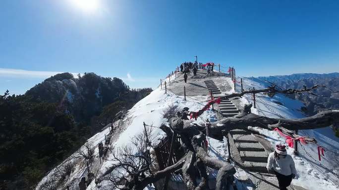 华山五岳华山名山大川中国名山华山