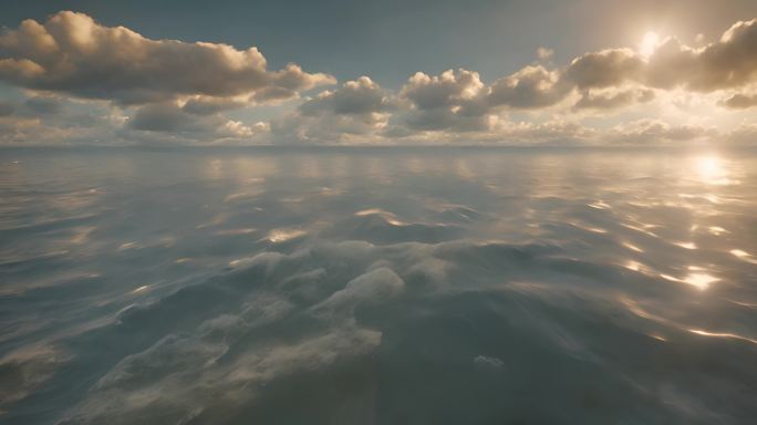 海浪浪花海藻