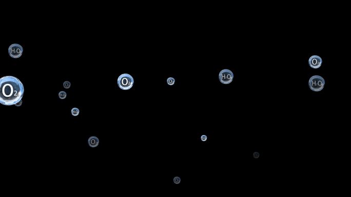 有氧气泡粒子-3