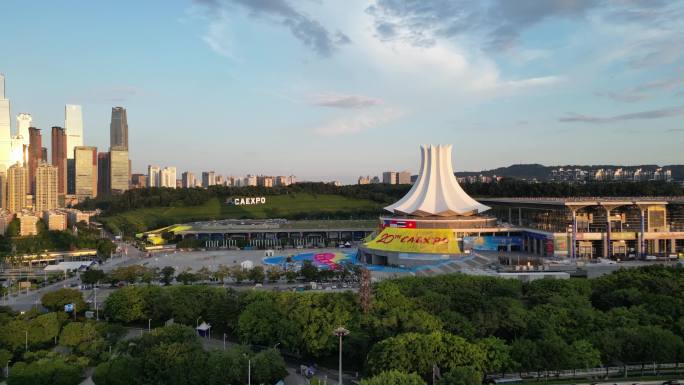 【4K】广西南宁国际会展中心航拍