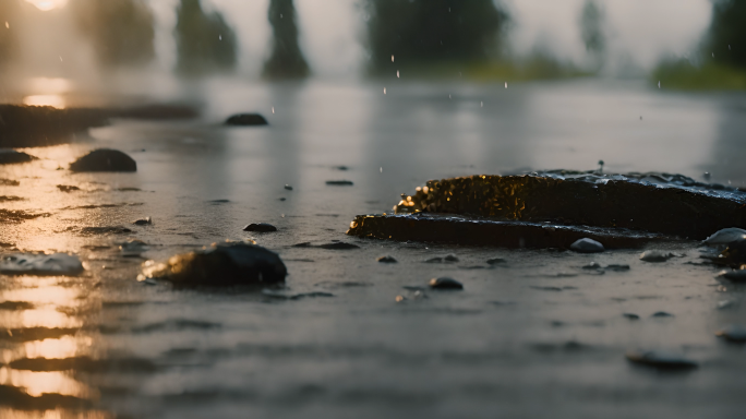 【4K高清】下雨空镜合集