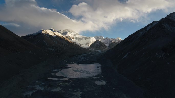 珠穆朗玛峰延时摄影