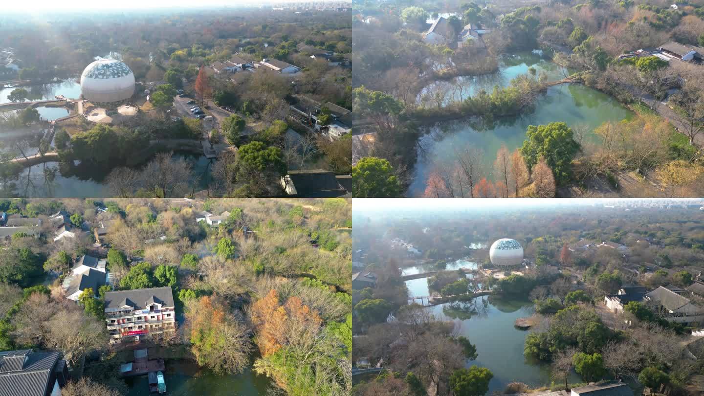 杭州市西湖区西溪湿地美景风景视频素材40