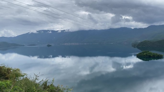 泸沽湖天水一境、湖泊美景