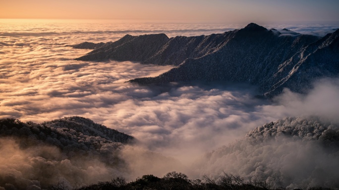 梵净山延时摄影4k